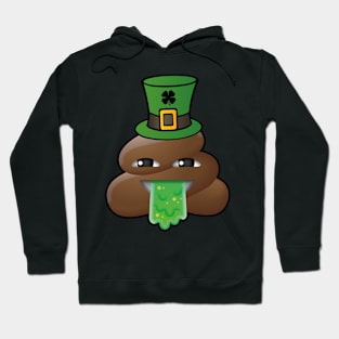 Leprechaun Poop Funny St Patricks Day Hoodie